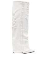 Le Silla bottes Andy 120 mm - Blanc - thumbnail