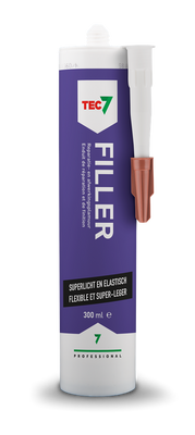 Tec7 Filler patroon Alles-in-één vulmiddel en afwerkingsplamuur 300ml - 601106000