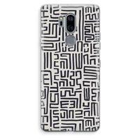 Moroccan Print: LG G7 Thinq Transparant Hoesje