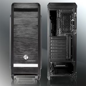 Raijintek Arcadia II Midi-Tower - schwarz Window