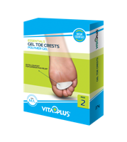 Vitaplus Essentials Gel Toe Crests Polymer Gel maat M/L