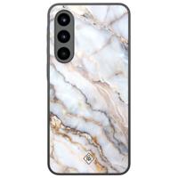 Samsung Galaxy A57 glazen hardcase - Marble dream