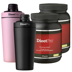 DieetPro RVS Shaker pakket