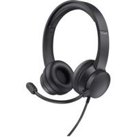 Trust HS-150 Headset Bedraad Hoofdband Kantoor/callcenter Zwart - thumbnail