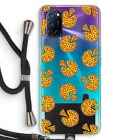 You Had Me At Pizza: Oppo A72 Transparant Hoesje met koord