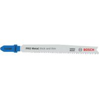 Bosch Professional 2608655100 PRO Metal thick and thin T123XF Decoupeerzaagblad, 100 mm, 2-delig 2 stuk(s)