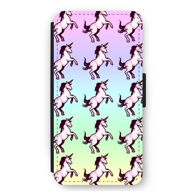 Musketon Unicorn: iPhone 11 Flip Hoesje