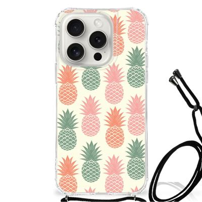 iPhone 15 Pro Beschermhoes Ananas iPhone 15 Pro Beschermhoes Ananas