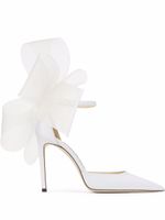 Jimmy Choo escarpins à détail de nœud - Blanc