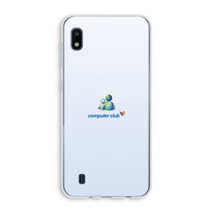 MSN: Samsung Galaxy A10 Transparant Hoesje
