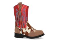 ShoesMe NW25W013-A red cognac multi rood maat 27