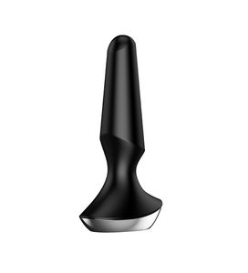 Plug-ilicious 2 Plug Vibrator - Black