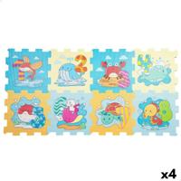 Speelkleed Colorbaby Navy EVA 8 Onderdelen (4 Stuks)