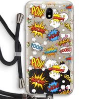 Pow Smack: Samsung Galaxy J7 (2017) Transparant Hoesje met koord