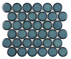 Mozaïek tegels Rond Wintertaling 30,4x26,3 - Rond Wand en vloer Geglazuurde porseleinen steengoed