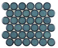Mozaïek tegels Rond Wintertaling 30,4x26,3 - Rond Wand en vloer Geglazuurde porseleinen steengoed