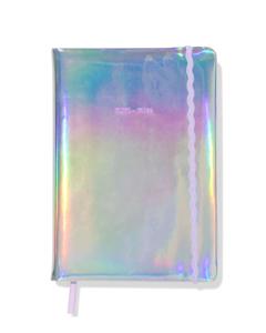 HEMA Schoolagenda 25-26 21.5x15.2cm Padded Iriserend
