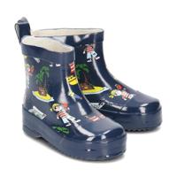 Playshoes halfhoge regenlaarzen Piraat Marine-24