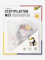 Set van 3 pegboards voor strijkkralen BASIC MEDIUM FOLIA doorzichtig