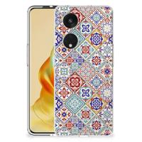 OPPO Reno8 T 5G | TPU | Siliconen hoesje | Tiles Color