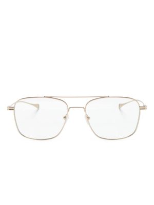 Dita Eyewear lunettes de vue à monture pilote - Or
