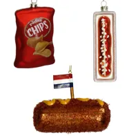 Kerstbal Pakket snacks - 3 stuks