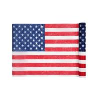 Tafelloper Amerika - 1x - 30 x 500 cm - Verenigde Staten feest versiering Tafelloper Amerika - 1x - 30 x 500 cm - Verenigde Staten feest versiering