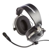 Thrustmaster ThrustMaster Over Ear headset Gamen Kabel Stereo Grijs, Metallic Volumeregeling, Microfoon uitschakelbaar (mute) - thumbnail