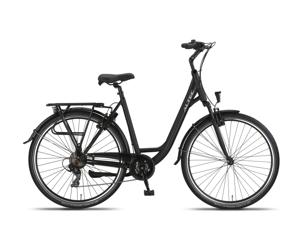 Altec Verona 28 Inch 56 cm Dames 7V V Brakes Matzwart