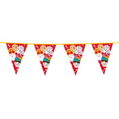 Vlaggenlijnen Sinterklaas - 6 meter - feestversiering - Welkom Sint en Piet