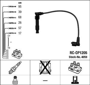 Bougiekabelset RCOP1205