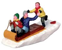 Toboggan trouble - Lemax Toboggan trouble - Lemax