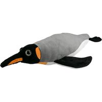 Nature Planet pluche pinguin knuffeldier - zwemmend - 44 cm - thumbnail