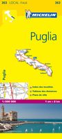 Wegenkaart - landkaart 363 Puglia - Apulië | Michelin - thumbnail