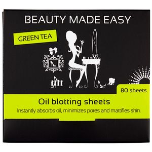 Beauty Made Easy Oil Blotting Sheets Green Tea