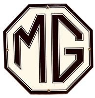 MG Motors Emaille Bord - 30,5 x 30,5 cm