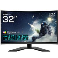 Gigabyte G32QC A LED-monitor Energielabel G (A - G) 80 cm (31.5 inch) 2560 x 1440 Pixel 16:9 1 ms USB 3.2 Gen 1 (USB 3.0), HDMI, DisplayPort, Hoofdtelefoon - thumbnail