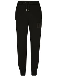 Dolce & Gabbana pantalon de jogging à coupe fuselée - Noir