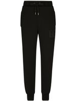 Dolce & Gabbana pantalon de jogging à coupe fuselée - Noir