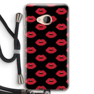 Lips: HTC U Play Transparant Hoesje met koord