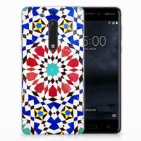 Nokia 5 TPU Siliconen Hoesje Mozaïek