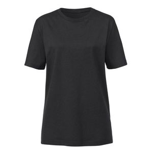 T-shirt van bio-katoen, zwart Maat: XL