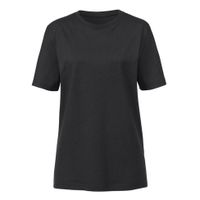 T-shirt van bio-katoen, zwart Maat: XL - thumbnail