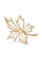 Susan Caplan Vintage broche Napier sertie de cristaux (années 1980) - Or