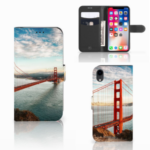 Apple iPhone Xr Flip Cover Golden Gate Bridge