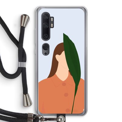 Leaf: Xiaomi Mi Note 10 Pro Transparant Hoesje met koord