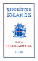 Wandelkaart - Topografische kaart 66 Atlaskort Holtam Afrettur | Ferdakort Wandelkaart - Topografische kaart 66 Atlaskort Holtam Afrettur | Ferdakort