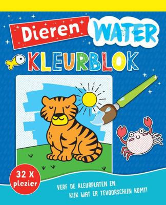 Waterkleurblok Dieren (Paperback)
