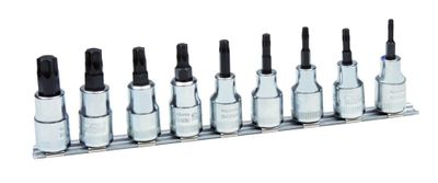 Bahco 1/2" dopsleutelset torx op rail | 7809TO