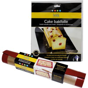 Bakset: Cakefolie & Patisseriemat Folie